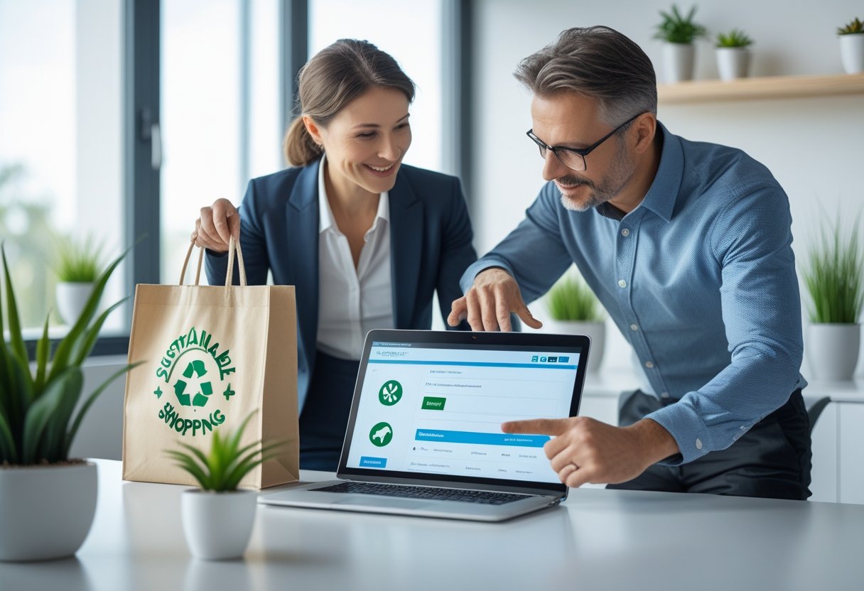 Sådan kan du handle bæredygtigt og bestille med faktura