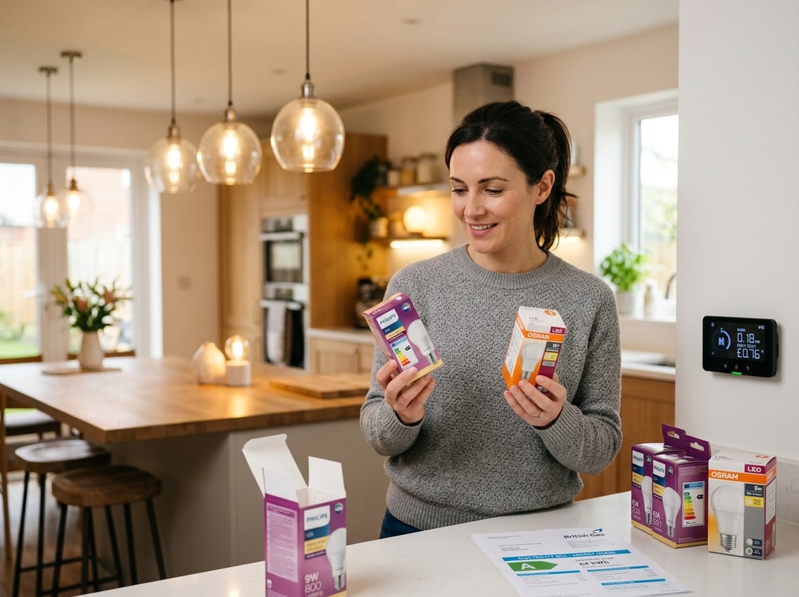 Sådan vælger du led pærer og sparer på strømmen